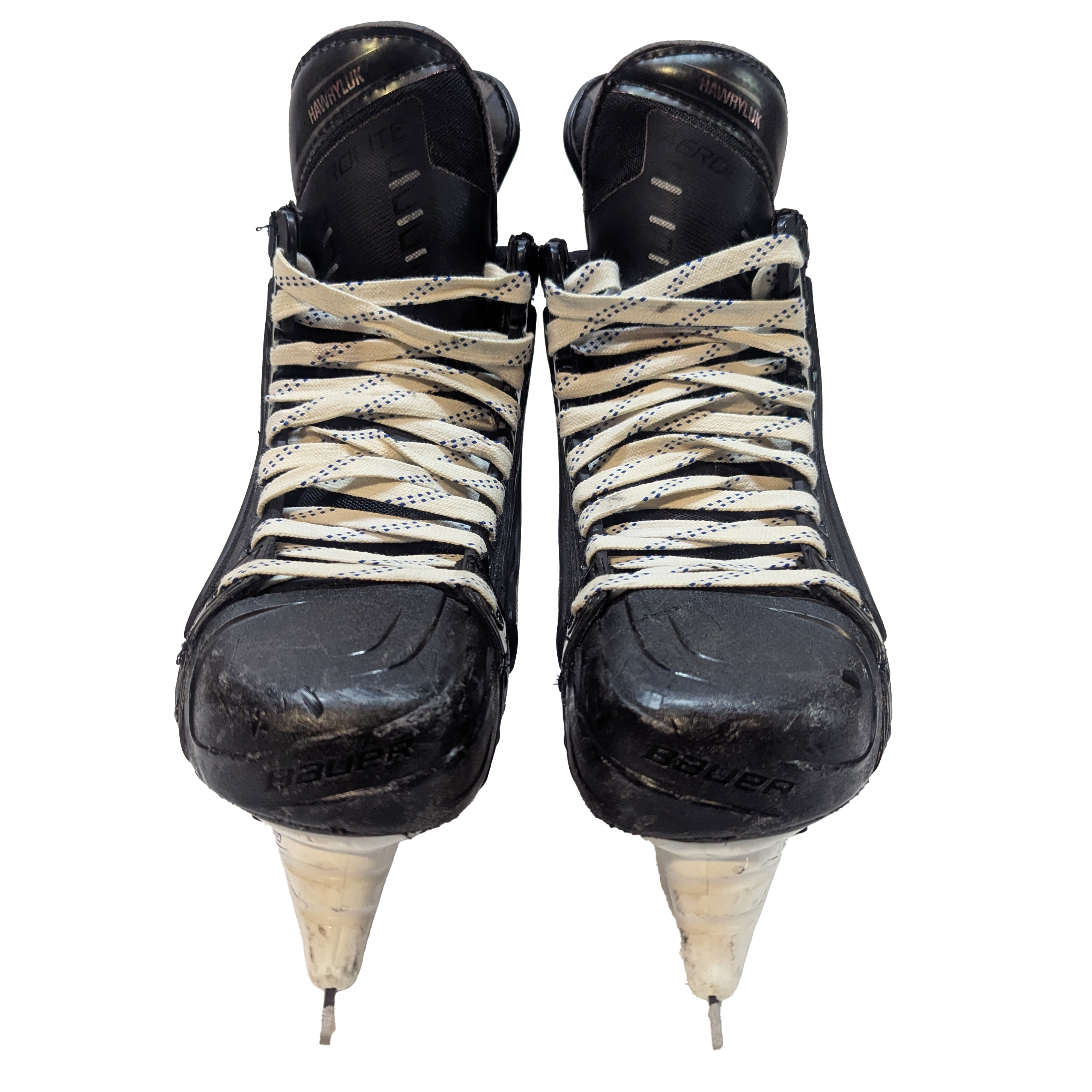 Bauer Vapor Hyperlite - Used Pro Stock Hockey Skate with Shot Blockers - Size 8.5